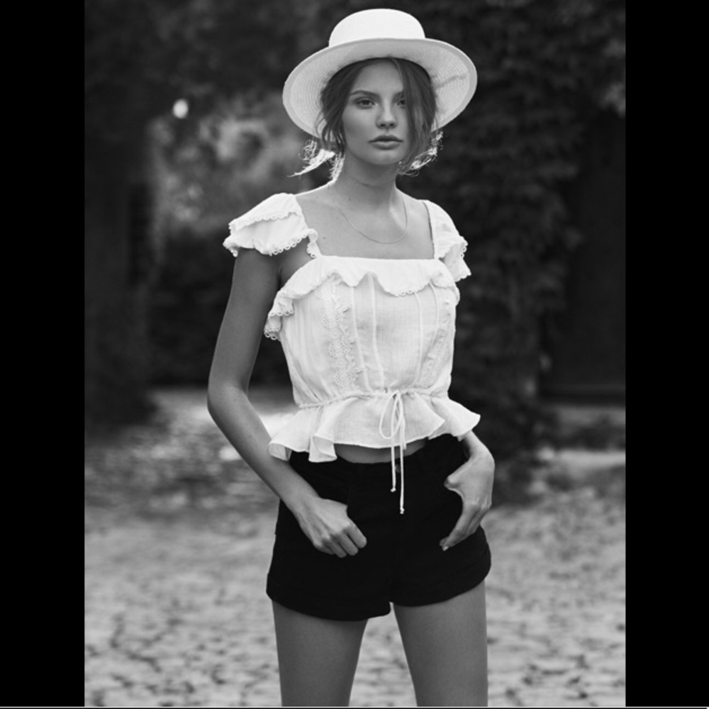 🍋For Love and Lemons Crema Blouse🍋